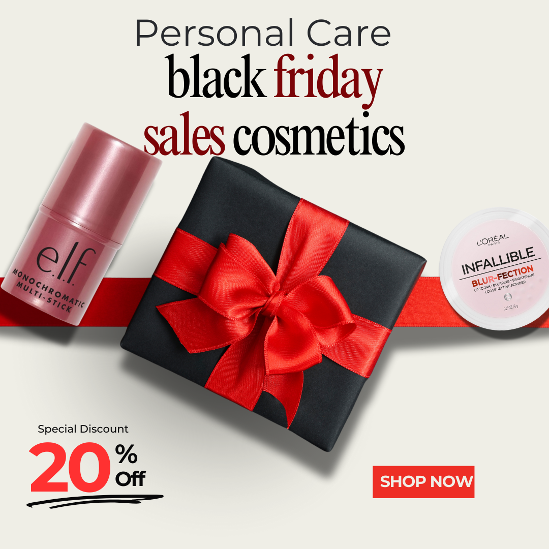 black friday sales cosmetics